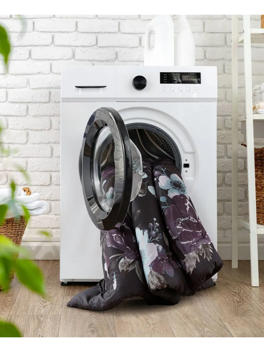 Комплект постельного белья Jolene Floral из 3 предметов, размер Full/Queen Madison Park — изображение 10 из 10, темный серый