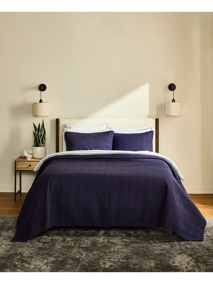 Комплект постельного белья Logo Cotton из 3 предметов, размер Full/Queen Lacoste Home