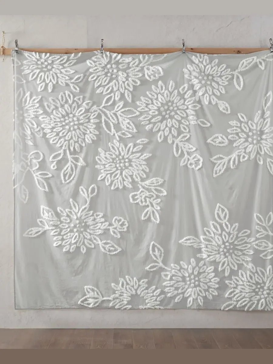 Комплект постельного белья Veronica Floral Tufted из 3 предметов, размер Full/Queen Madison Park — изображение 5 из 10