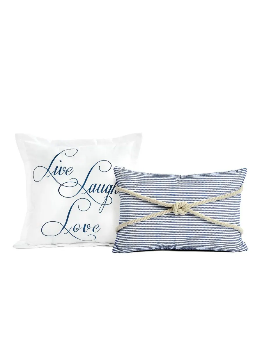 Комплект постельного белья harbor life из 7 предметов, размер king Lush Décor — изображение 4 из 9, синий