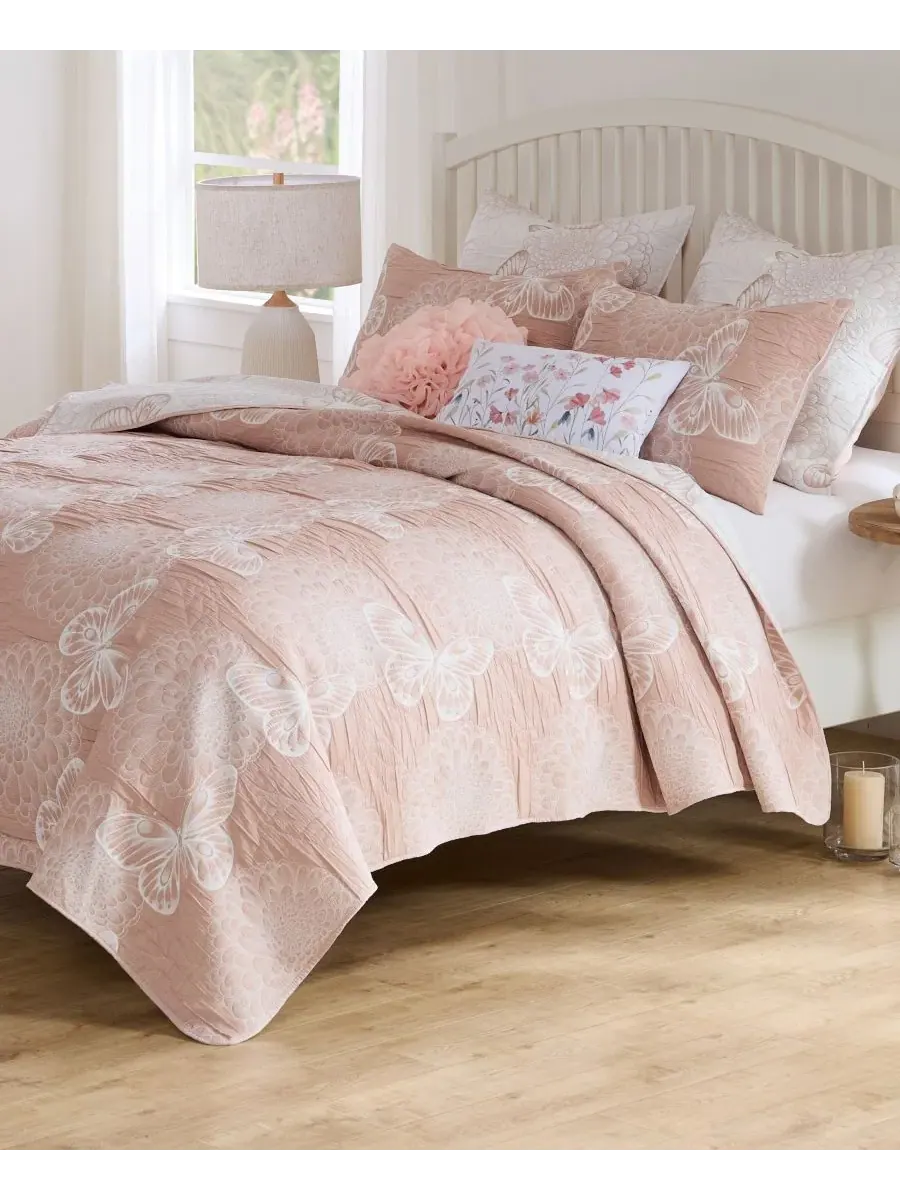 Марипоса Георгин Мателассе 3 шт. Комплект покрывал, King Greenland Home Fashions