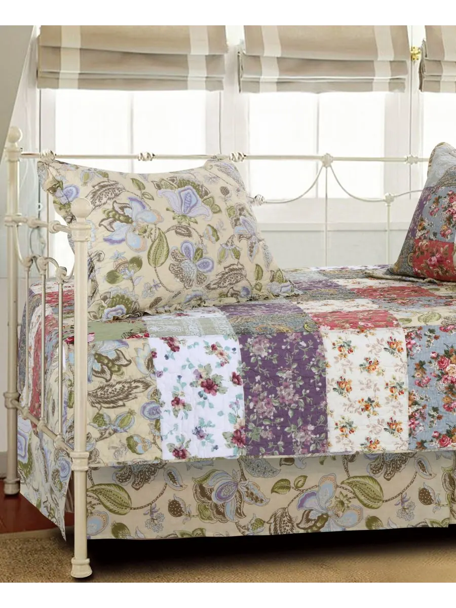 Комплект постельного белья blooming prairie authentic patchwork из 5 предметов, для дивана-кровати — изображение 2 из 4