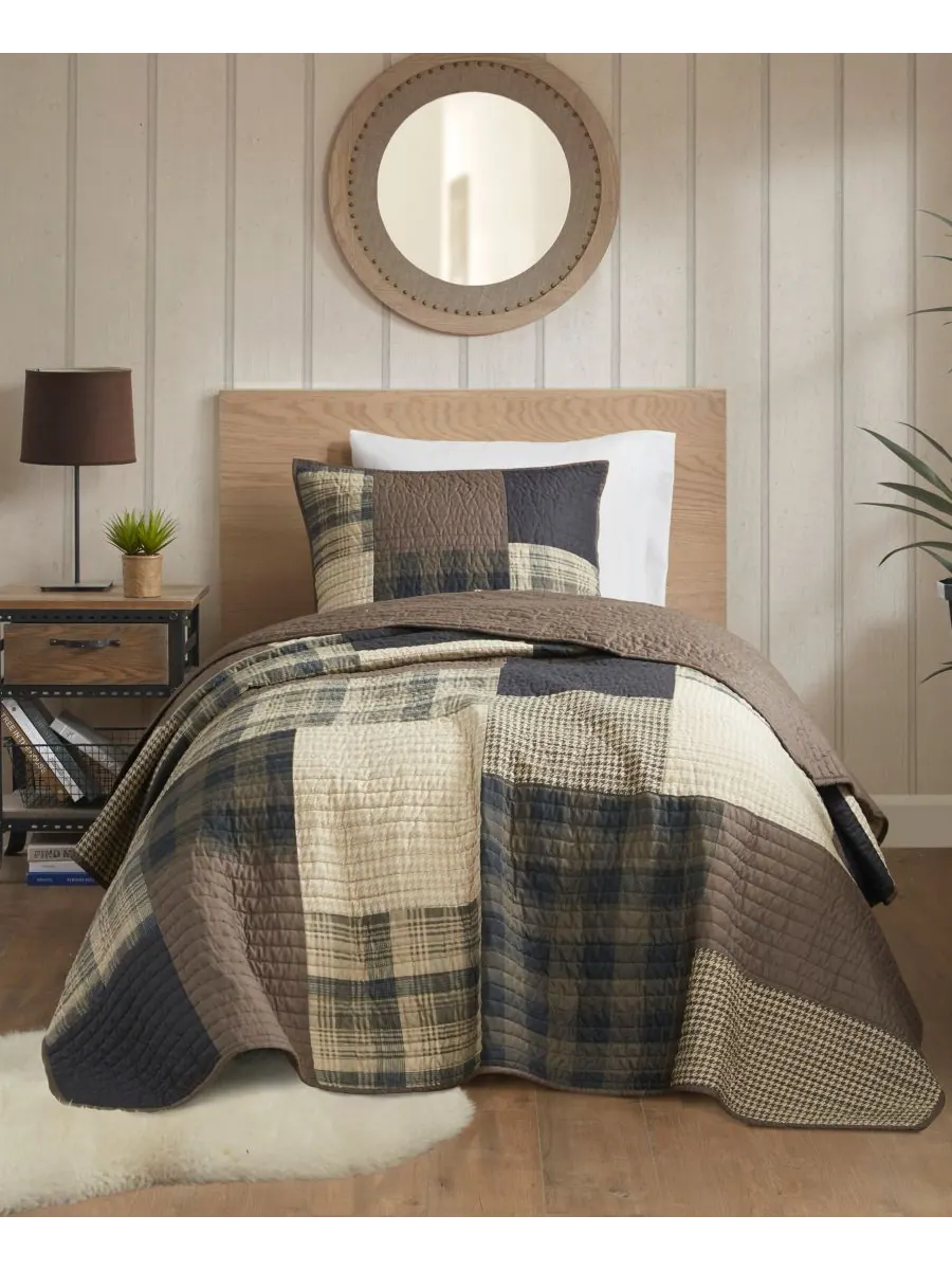 Двусторонний комплект постельного белья Winter Hills из 2 предметов, размер Twin/Twin XL Woolrich — изображение 1 из 9