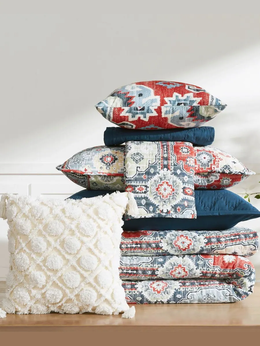 Комплект постельного белья «килим» из 6 предметов, размер twin/set, twin/twin xl Southshore Fine — изображение 2 из 4, мульти
