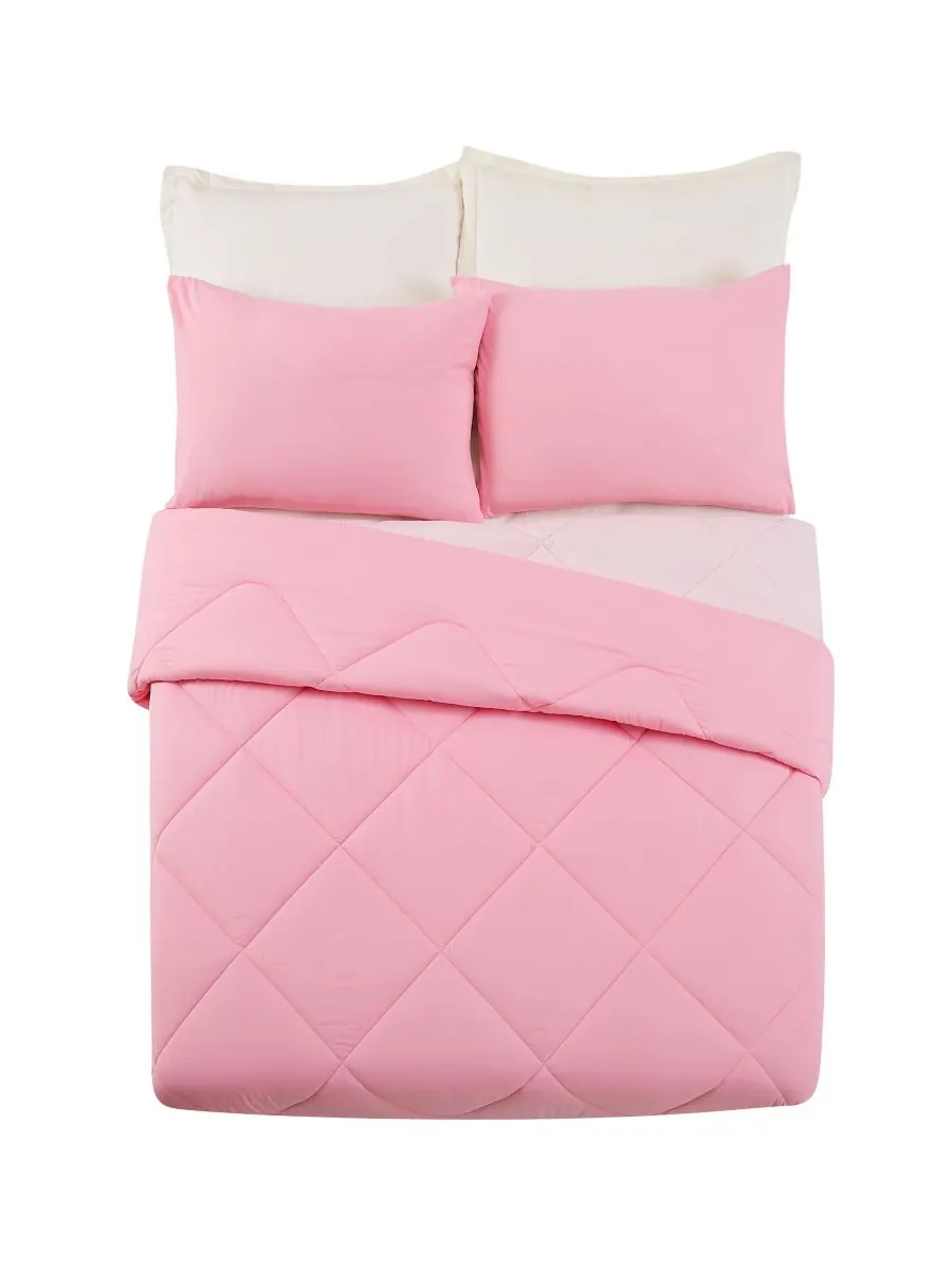 Комплект постельного белья Olivia из 2 предметов, размер Twin/Twin XL Urban Playground — розовый