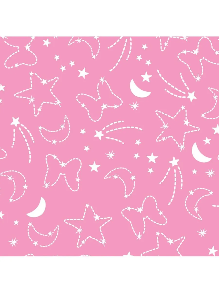 Lambs & Ivy Простыня для детской кроватки Disney Baby Minnie Mouse Pink Celestial от Disney — изображение 3 из 4, розовый
