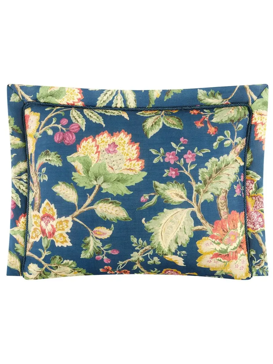 Комплект постельного белья Secret Garden Floral из 4 предметов — изображение 4 из 5, бирюзовый