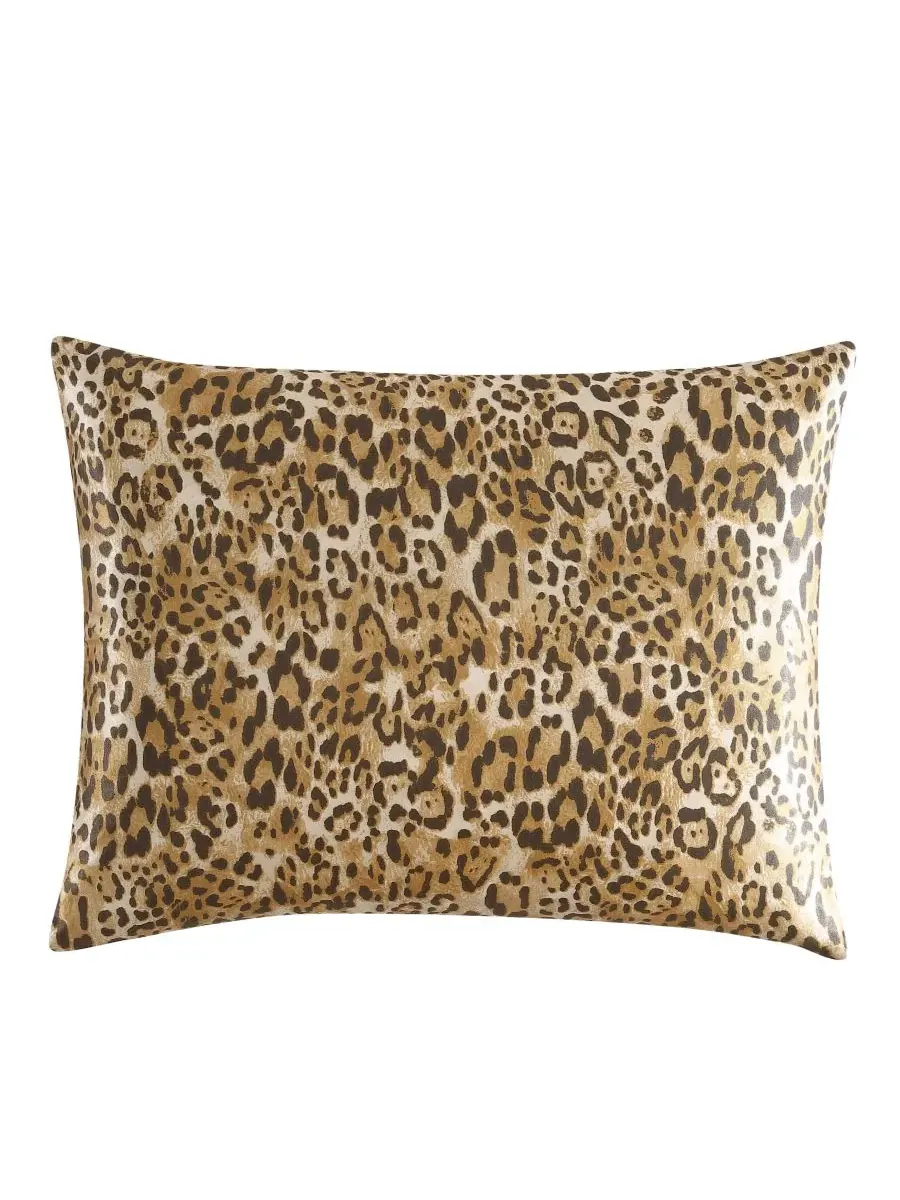 Комплект постельного белья Monica Leopard Satin, 2 предмета, двусторонний, размер Twin/Twin XL — изображение 7 из 8