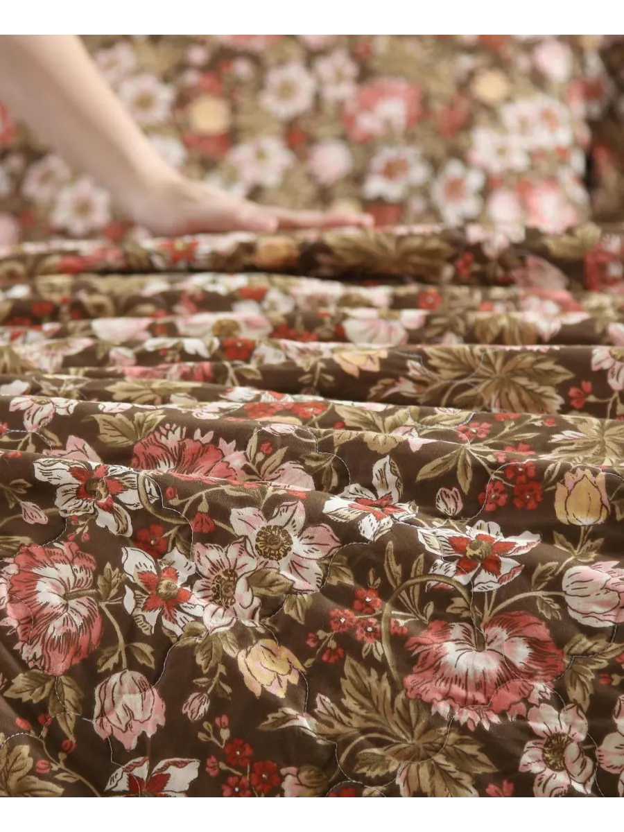 Двусторонний комплект постельного белья Marta, 2 предмета, размер Twin Laura Ashley — изображение 10 из 10, коричневый