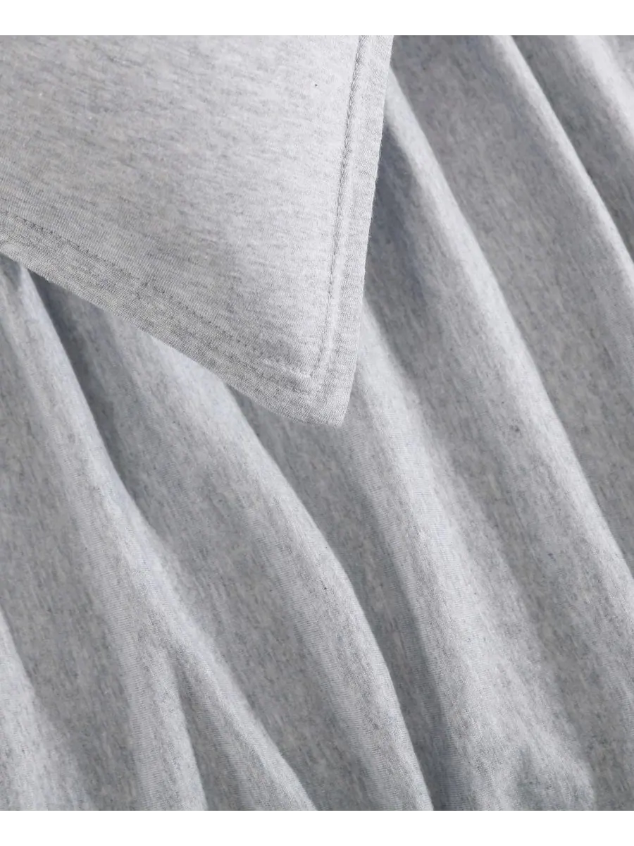 Calvin Klein комплект постельного белья из меланжевого тенселя размер King, 3 предмета — изображение 2 из 5, серый синий