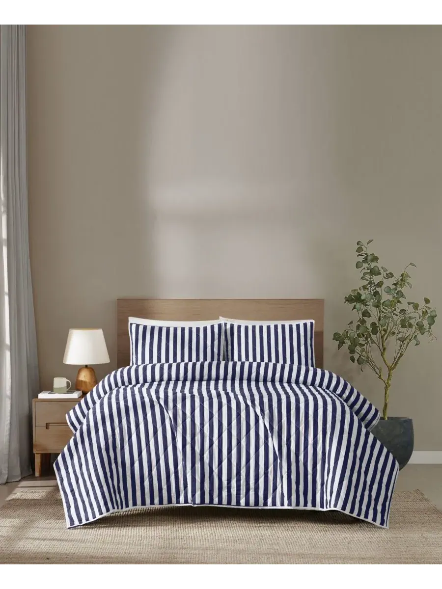 Комплект стеганых одеял Levi Stripe, 3 предмета, full/queen Brooklyn Loom