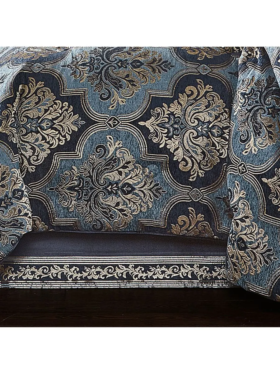 Комплект постельного белья middlebury из 4 предметов, размер queen J Queen New York — изображение 4 из 4, синий