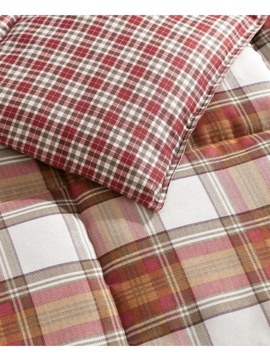 Комплект постельного белья Edgewood Plaid с наполнителем, имитирующим пух, размер Full/Queen Eddie — изображение 5 из 10