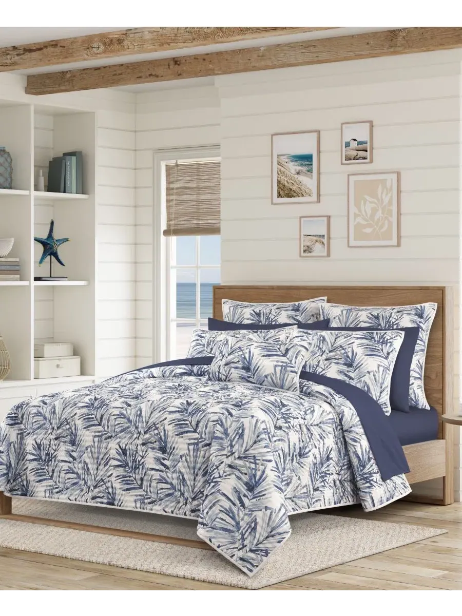 Комплект стеганых одеял Palm Beach Floral, Full/Queen Salt Life