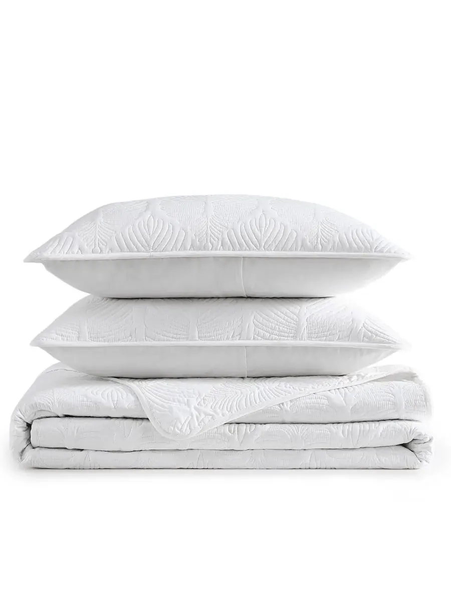 Комплект постельного белья Tommy Bahama Line Palm Cotton, 3 предмета, размер King Tommy Bahama Home — изображение 8 из 9