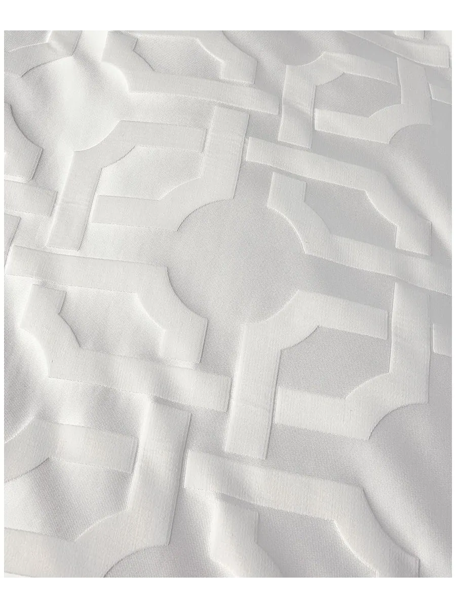 Комплект постельного белья Interlace, размер Full/Queen Hotel Collection — изображение 4 из 8, белый