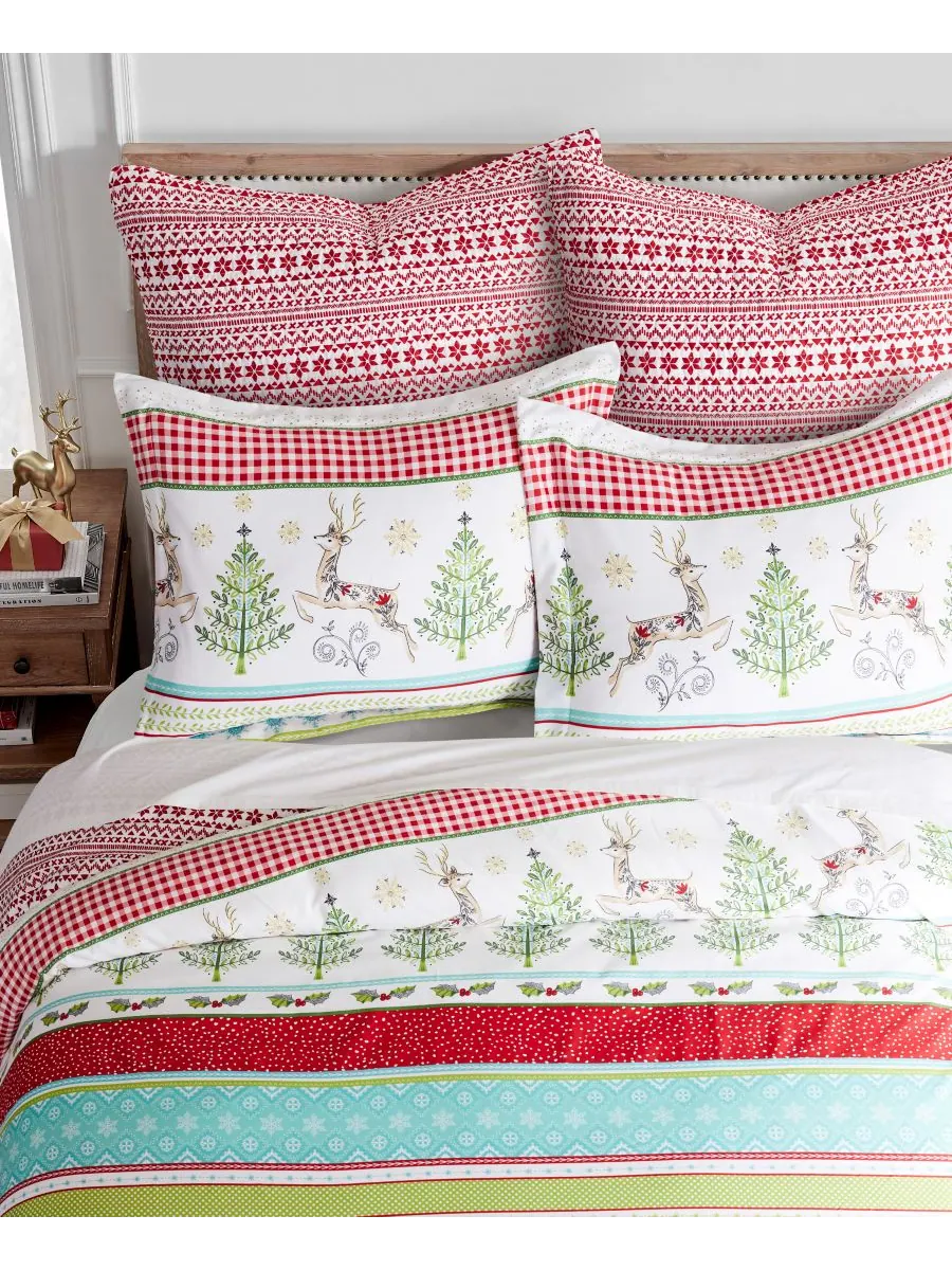Комплект постельного белья Home Merry and Bright Комета и Купидон, 3 предмета, размер King Levtex — изображение 7 из 7