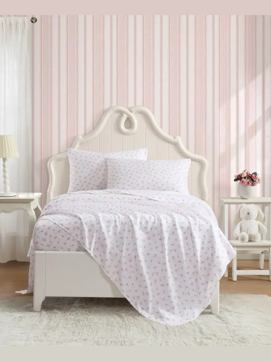 Комплект постельного белья Busy Bee из микрофибры, 3 предмета, размер Twin XL Laura Ashley — изображение 3 из 8