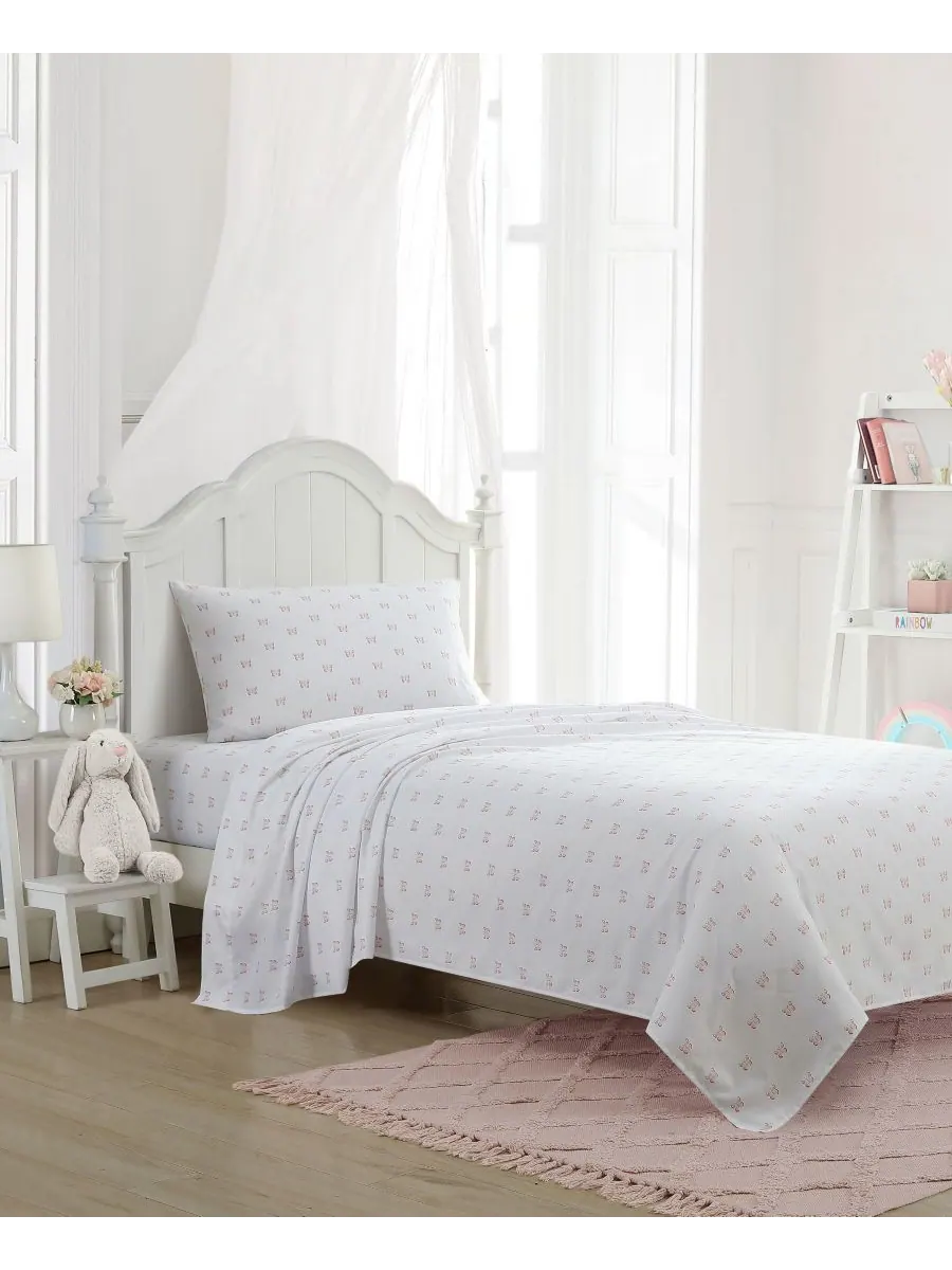 Комплект постельного белья из микрофибры, 4 предмета, размер Queen Laura Ashley, цвет mae