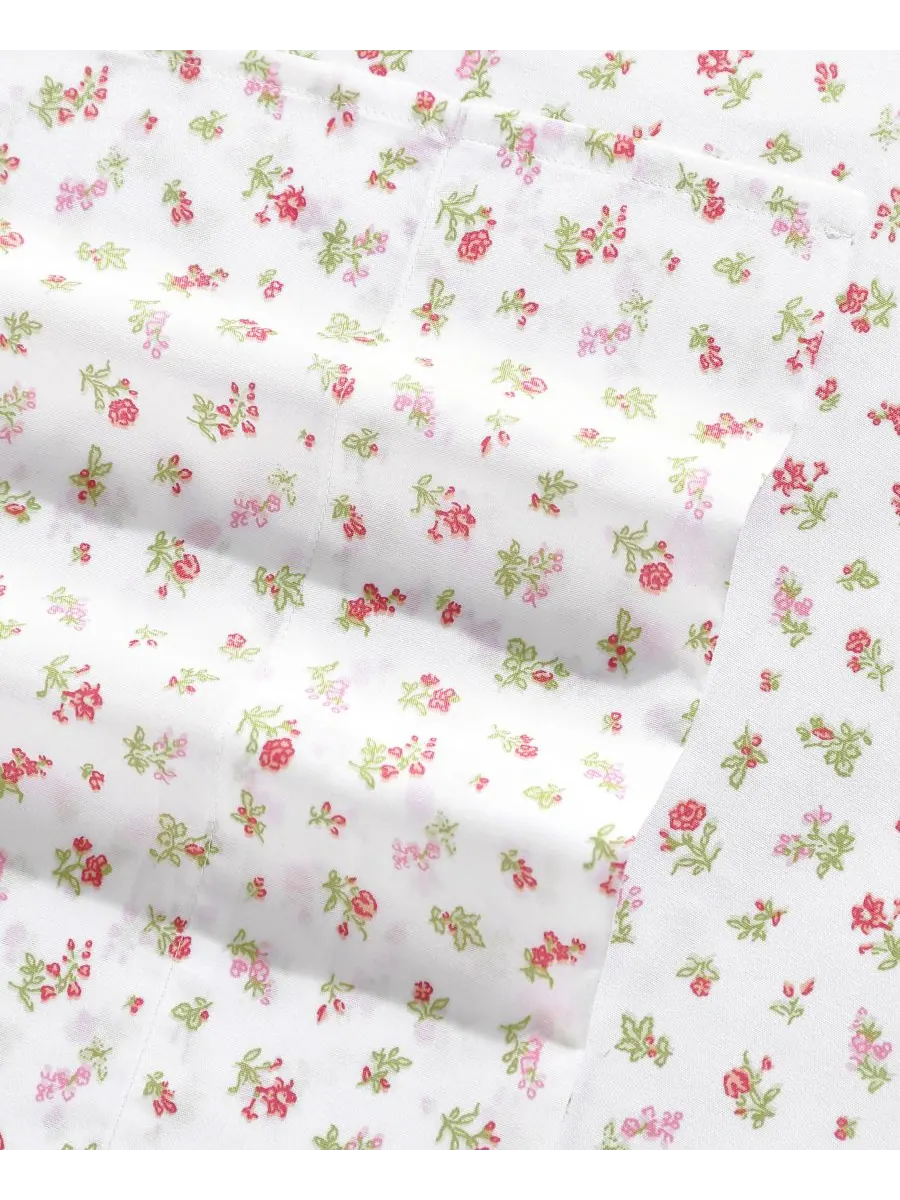 Комплект постельного белья из микрофибры, 4 предмета, размер Queen Laura Ashley, цвет mae — изображение 6 из 6