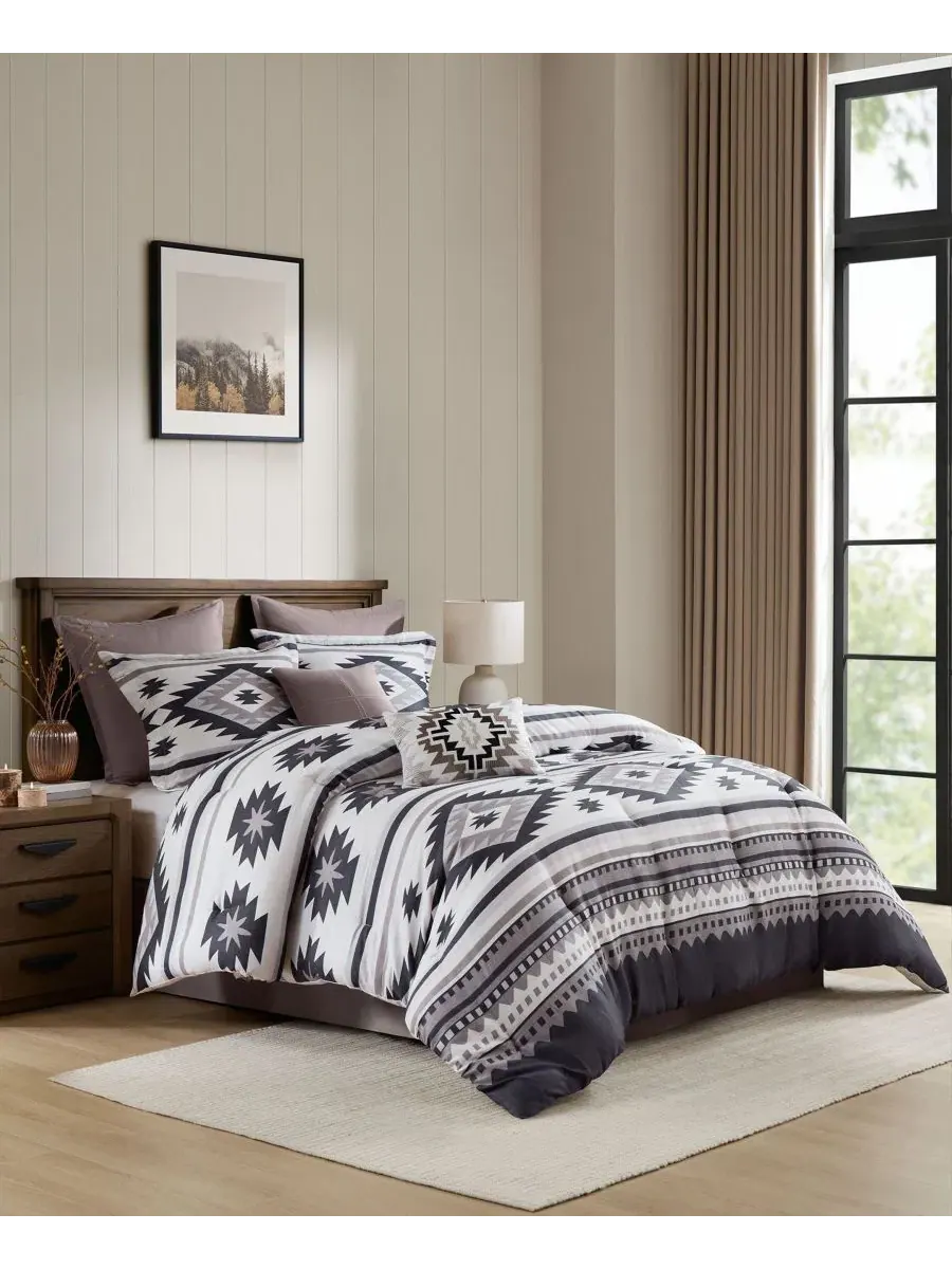 Комплект постельного белья Timberline Textured 8-Pc. Woolrich — изображение 2 из 15, тауп