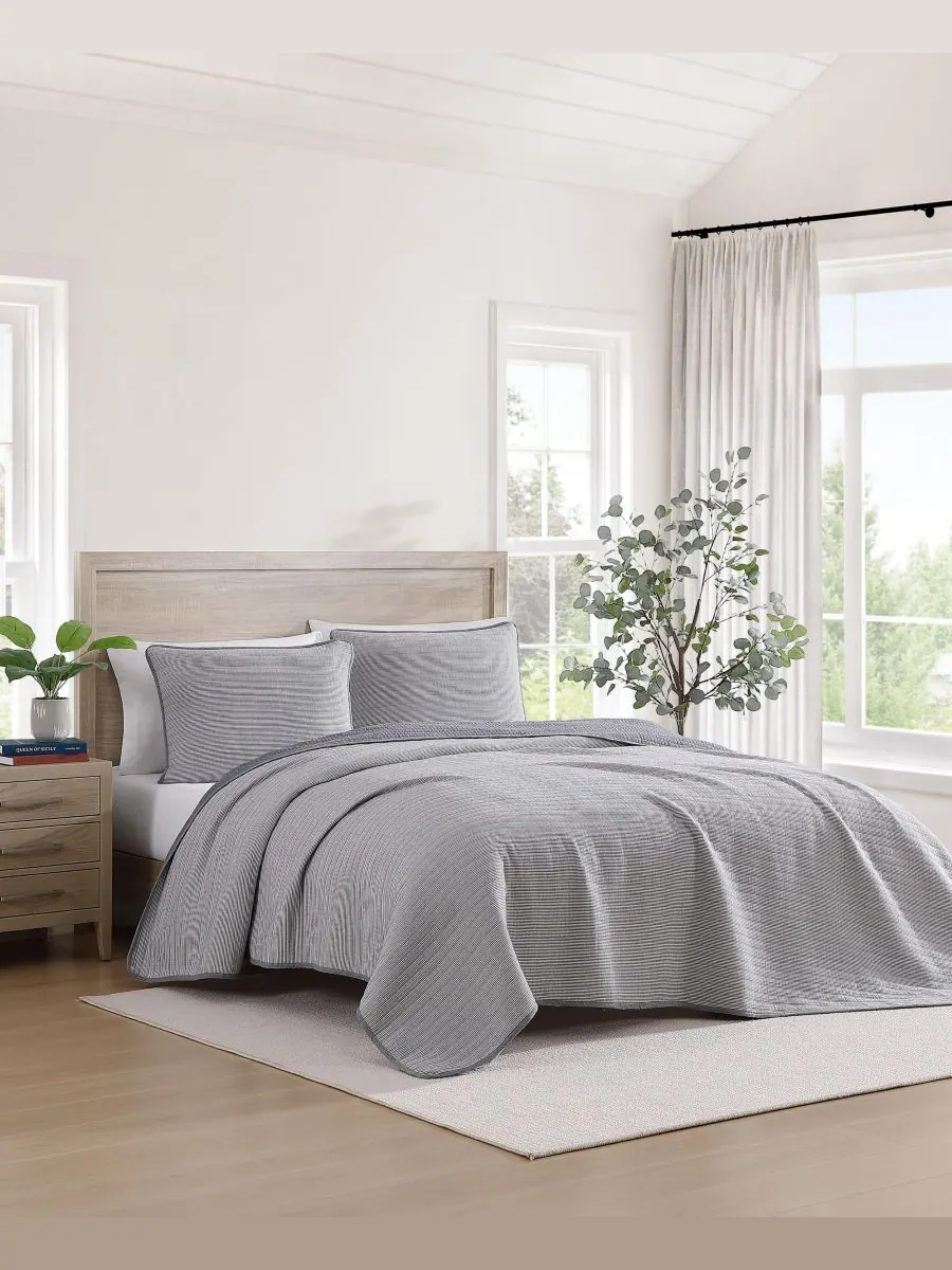 Комплект постельного белья ithaca stripe cotton, двусторонний, 2 предмета, размер twin. Tommy