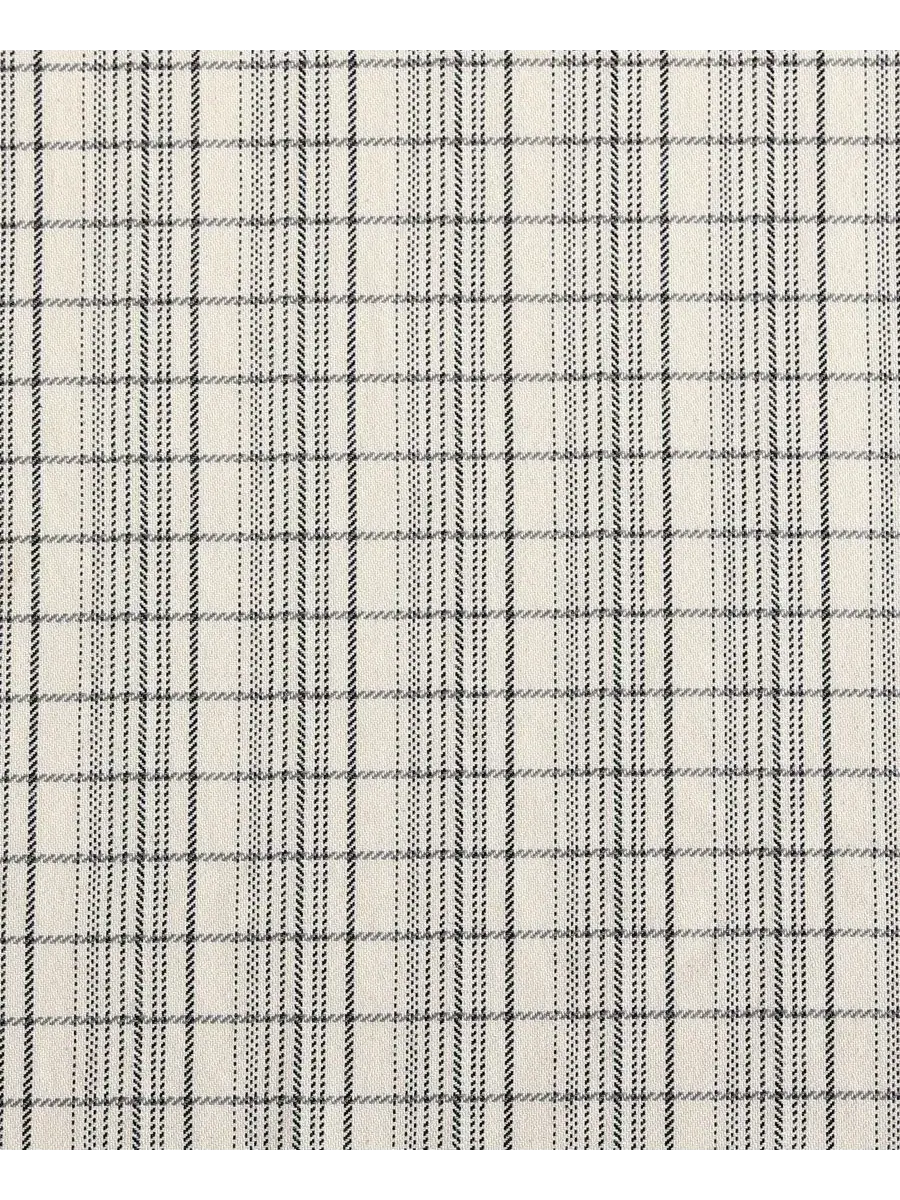 Плед из хлопка с пледовым рисунком, 229 x 229 см Calvin Klein — изображение 3 из 6, черный бежевый