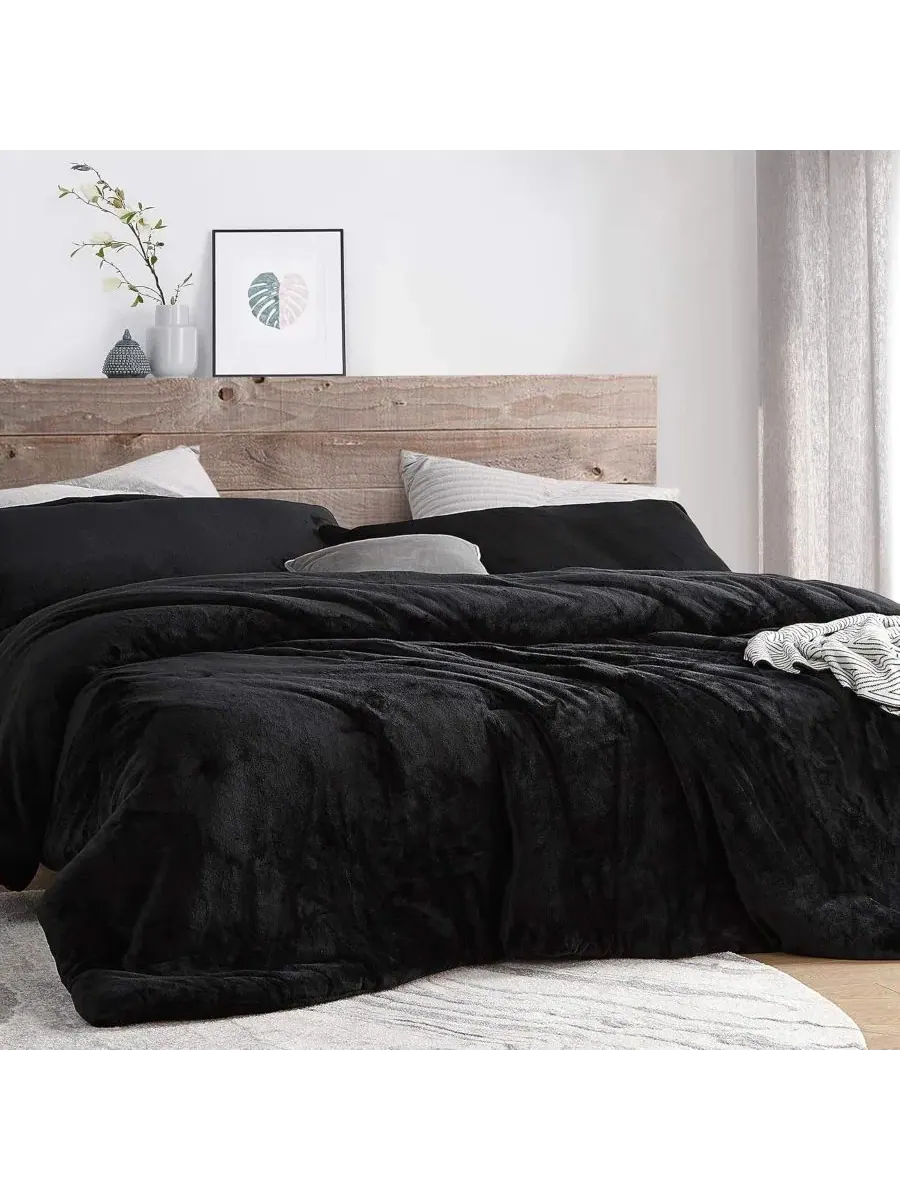 Комплект стеганого одеяла Oversized Me Sooo Comfy Coma Inducer — изображение 1 из 4, черный