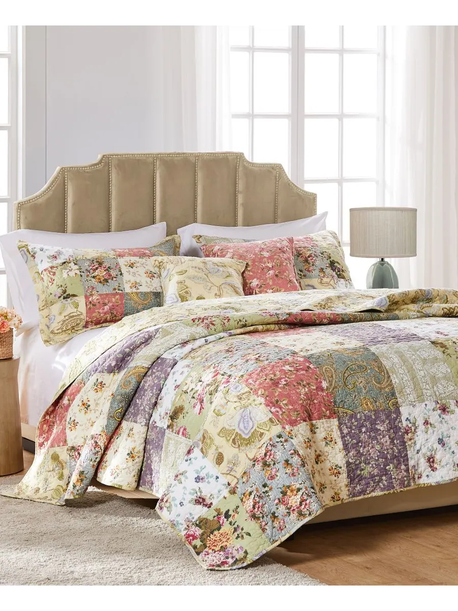Комплект постельного белья blooming prairie authentic patchwork из 4 предметов, размер twin/twin xl — изображение 1 из 4