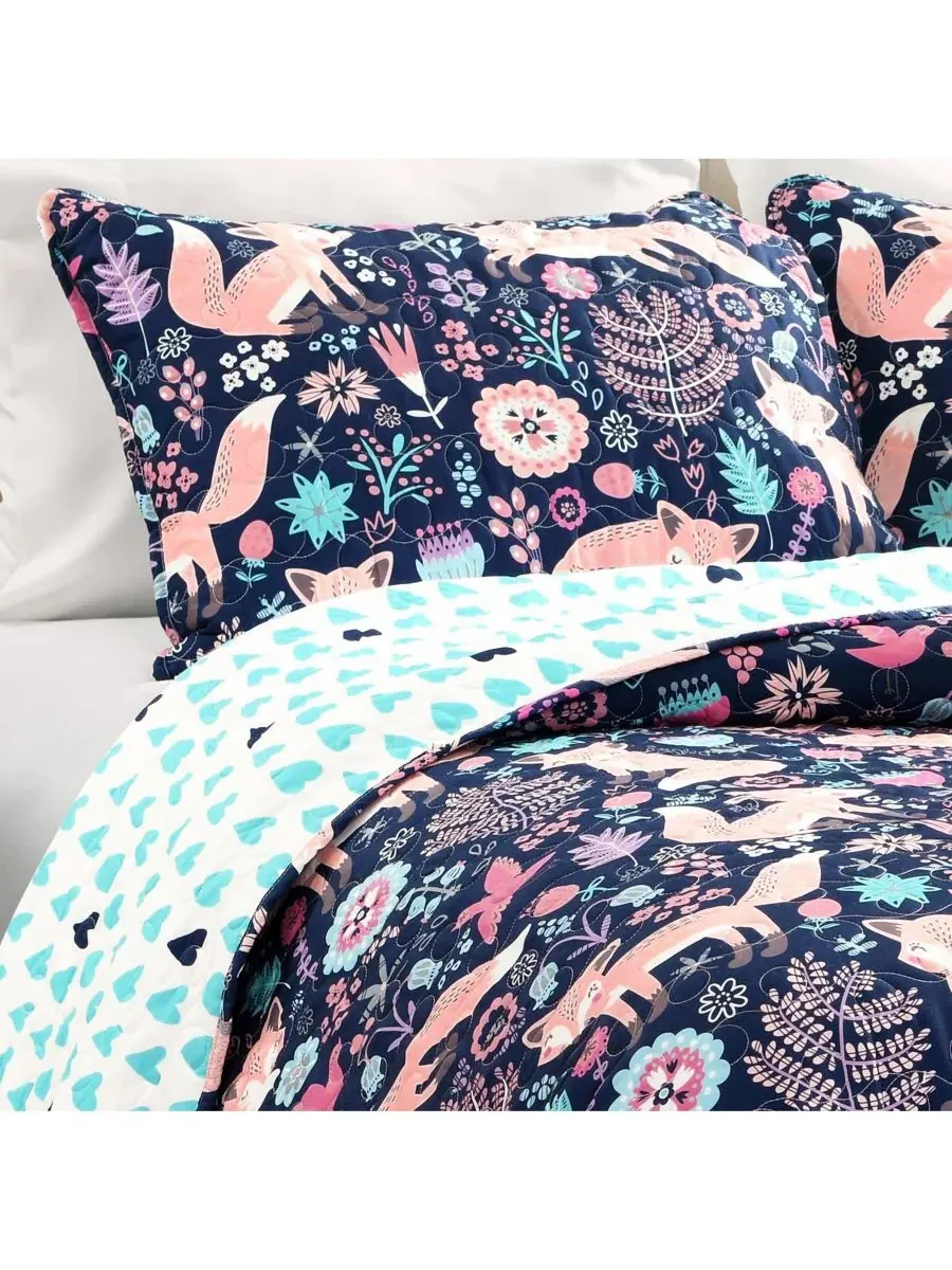 Детский комплект постельного белья Pixie Fox из 3 предметов, размер Full/Queen Lush Decor — изображение 6 из 8