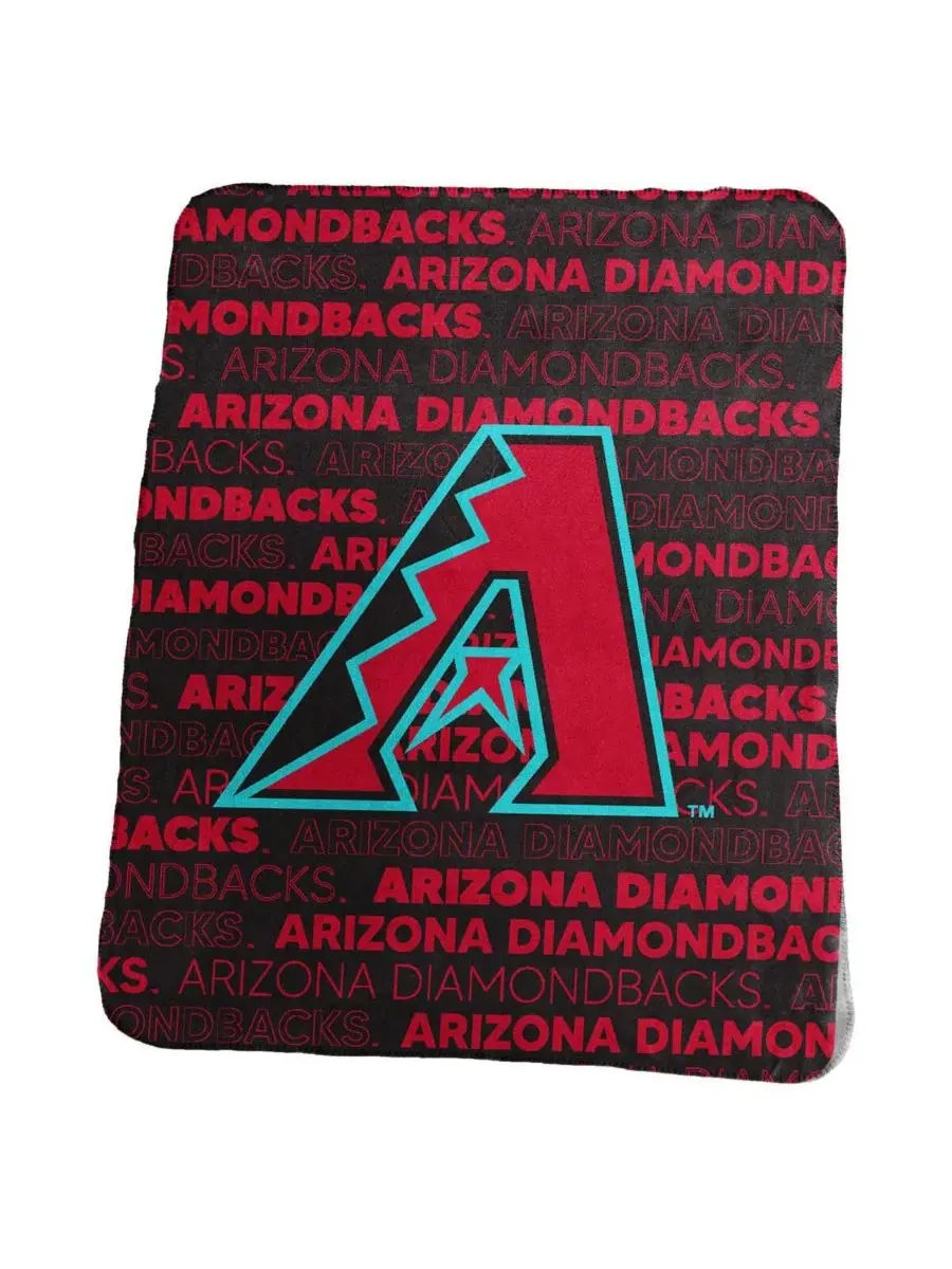 Плед флисовый Classic Fleece Throw Blanket Arizona Diamondbacks Logo Brands — изображение 1 из 1, нет цвета