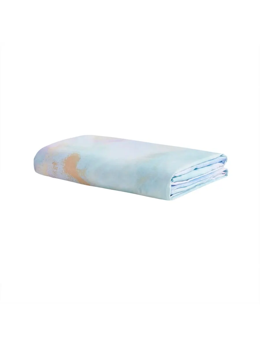 Комплект постельного белья cassiopeia watercolor tie dye, 3 предмета, размер twin/twin xl — изображение 6 из 9, голубой
