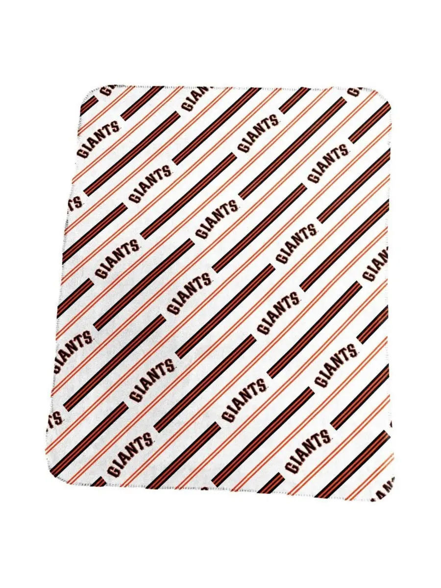 Плед из флиса с классической вертикальной полосой, San Francisco Giants, 127 x 152 см Logo Brands — изображение 1 из 1