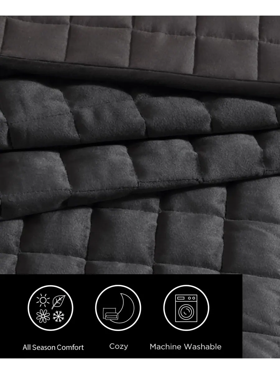 Комплект постельного белья Diamond Velvet из 3 предметов, размер Queen Vera Wang — изображение 3 из 5, черный
