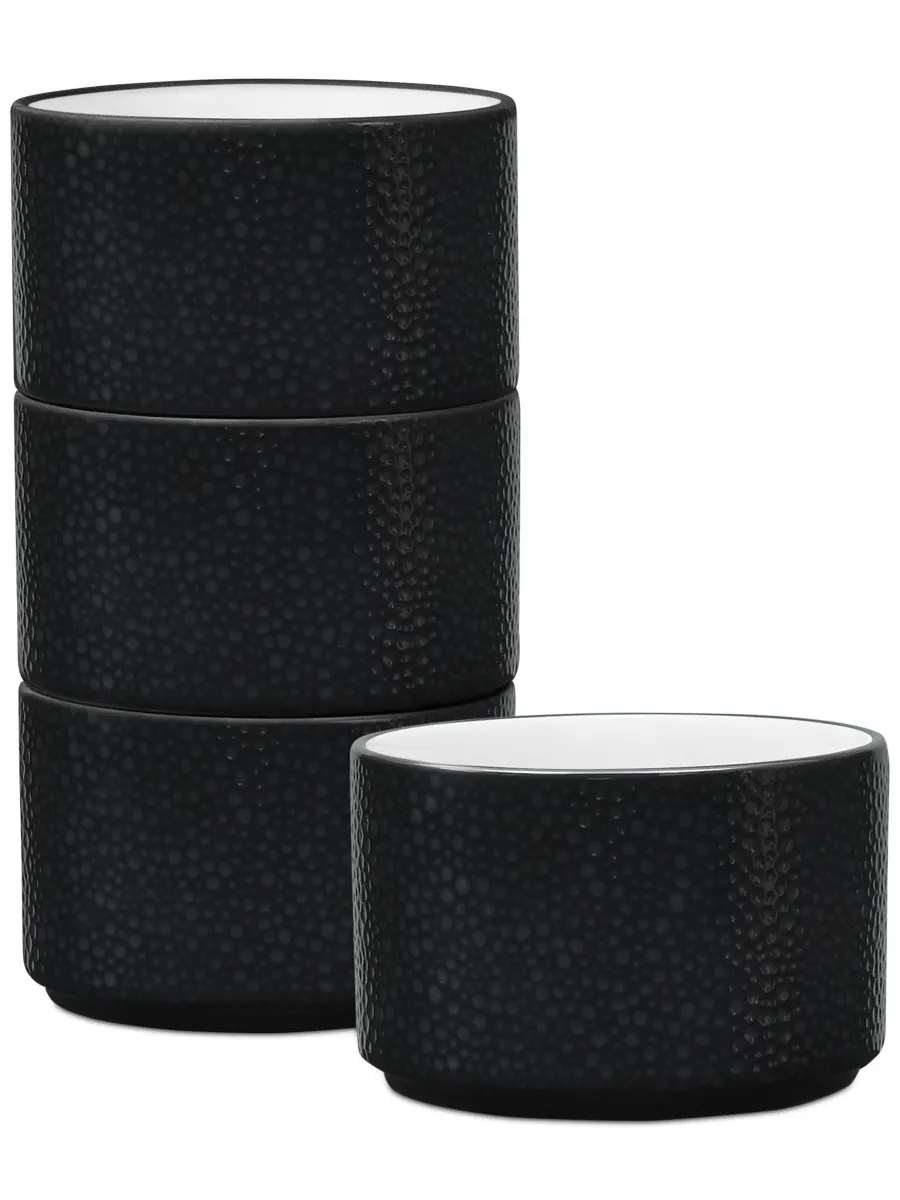Набор из 4 мини-боулов Colortex Stone Stax Noritake