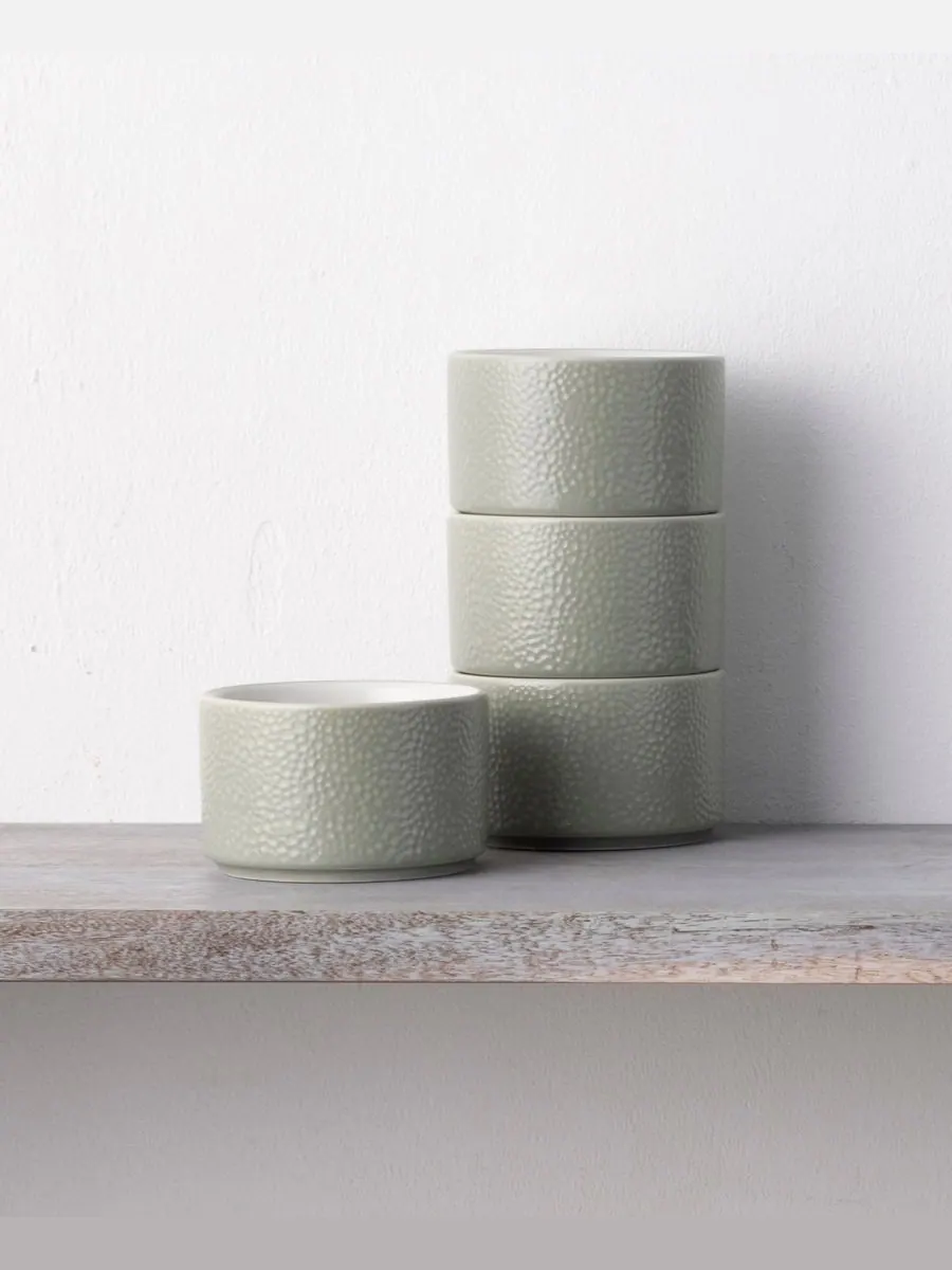 Набор из 4 мини-боулов Colortex Stone Stax Noritake — изображение 5 из 6, синий