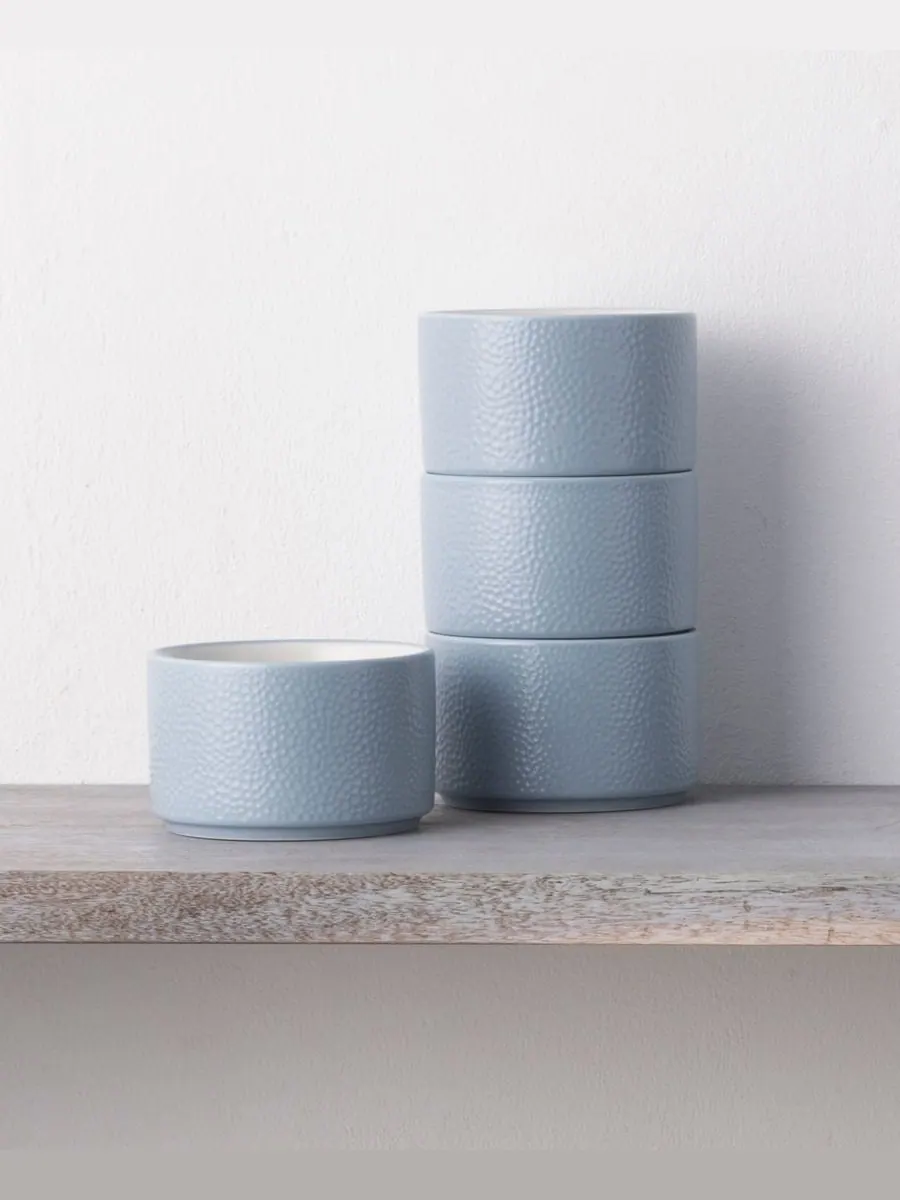 Набор из 4 мини-боулов Colortex Stone Stax Noritake — изображение 6 из 6, синий