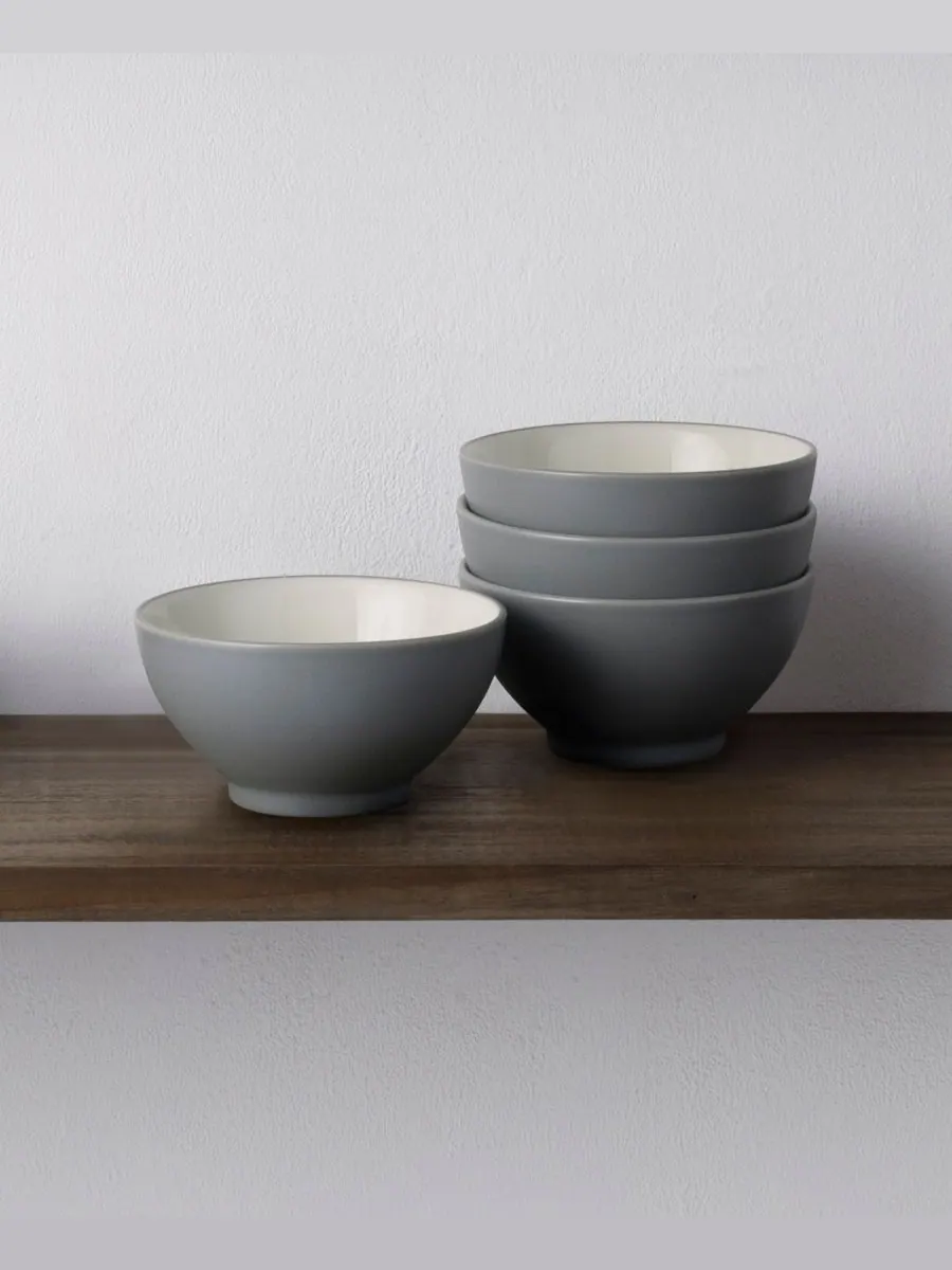 Набор из 4 рисовых мисок Colorwave Noritake — изображение 5 из 10, малина