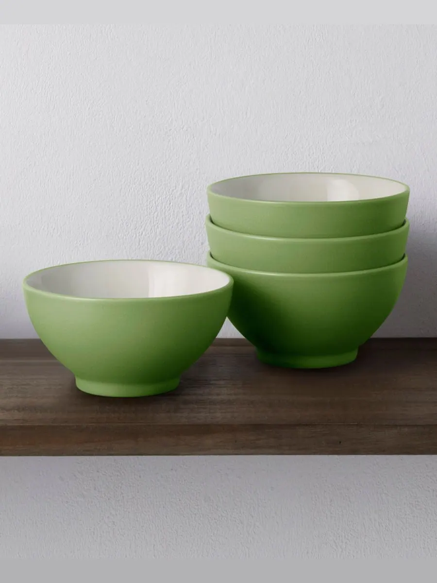Набор из 4 рисовых мисок Colorwave Noritake — изображение 6 из 10, малина