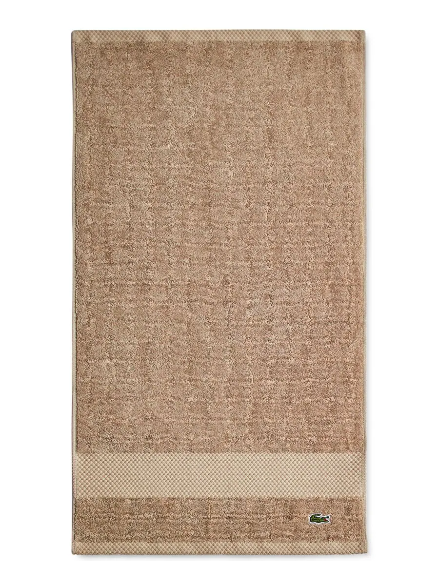 Антимикробное полотенце для рук Heritage из хлопка Supima, 40 см x 76 см Lacoste Home, Sand, Hand