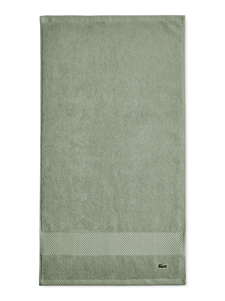 Антимикробное полотенце для рук Heritage из хлопка Supima, 40 см x 76 см Lacoste Home, Aloe, Hand