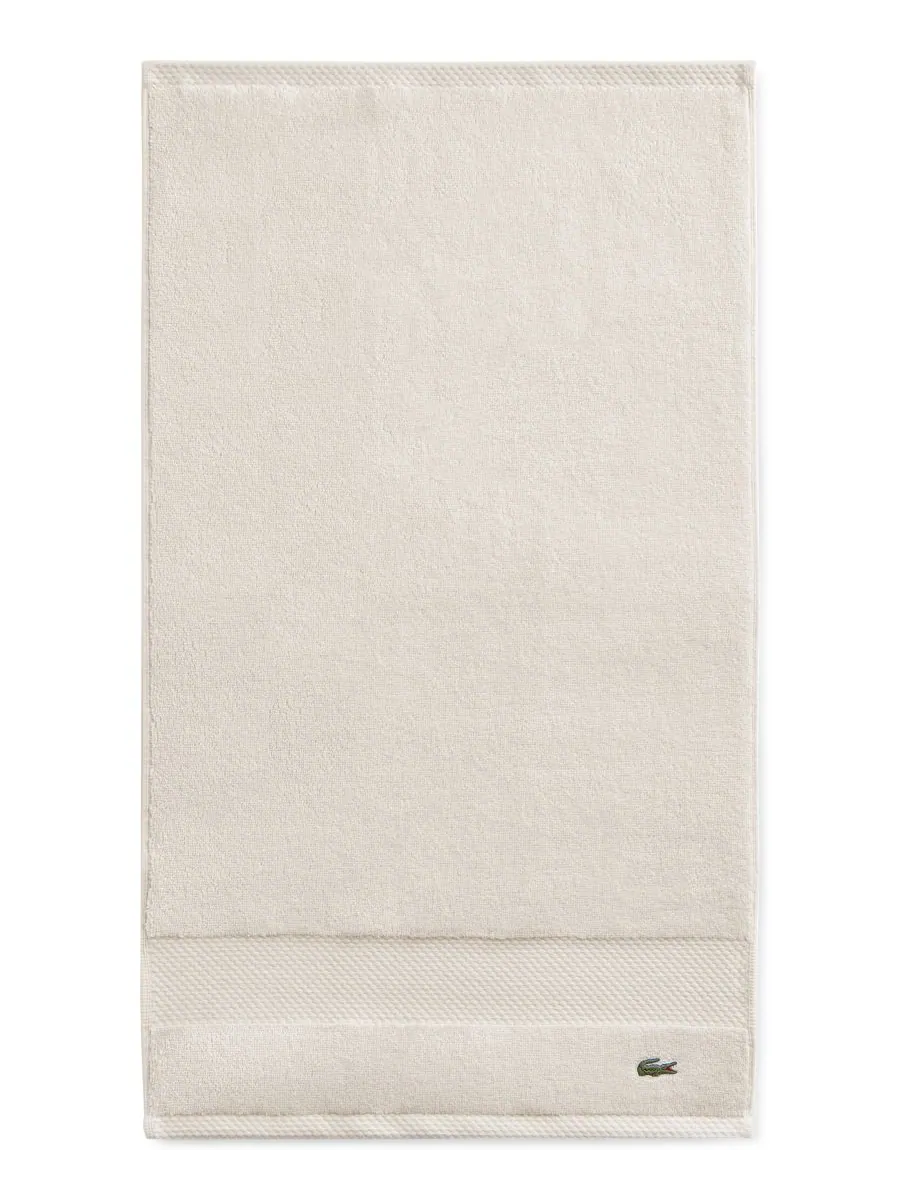Антимикробное полотенце для рук Heritage из хлопка Supima, 40 см x 76 см Lacoste Home, Chalk, Hand