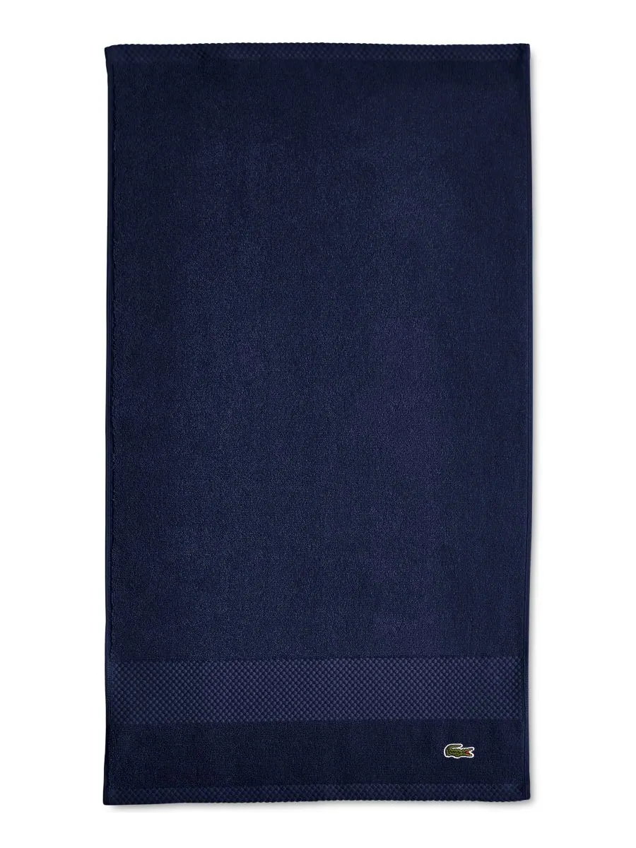 Антимикробное полотенце для рук Heritage из хлопка Supima, 40 см x 76 см Lacoste Home, Navy, Hand