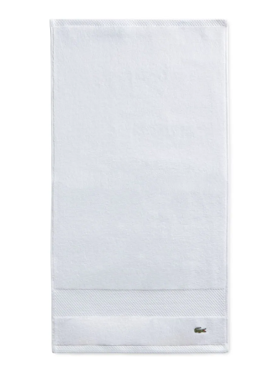 Антимикробное полотенце для рук Heritage из хлопка Supima, 40 см x 76 см Lacoste Home, White, Hand