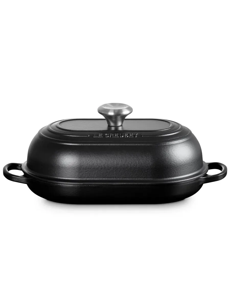 Форма для выпечки Le Creuset Signature Oval Bread Oven, 1,4 л, 29 см — черный