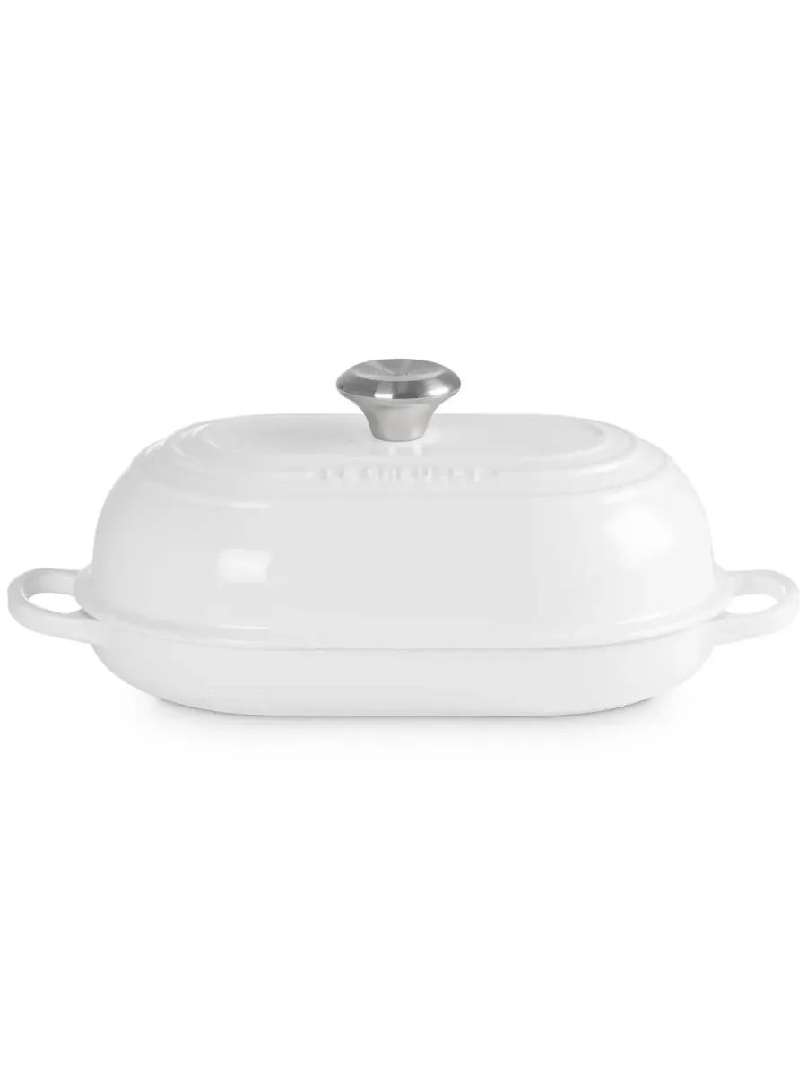 Форма для выпечки Le Creuset Signature Oval Bread Oven, 1,4 л, 29 см — белый
