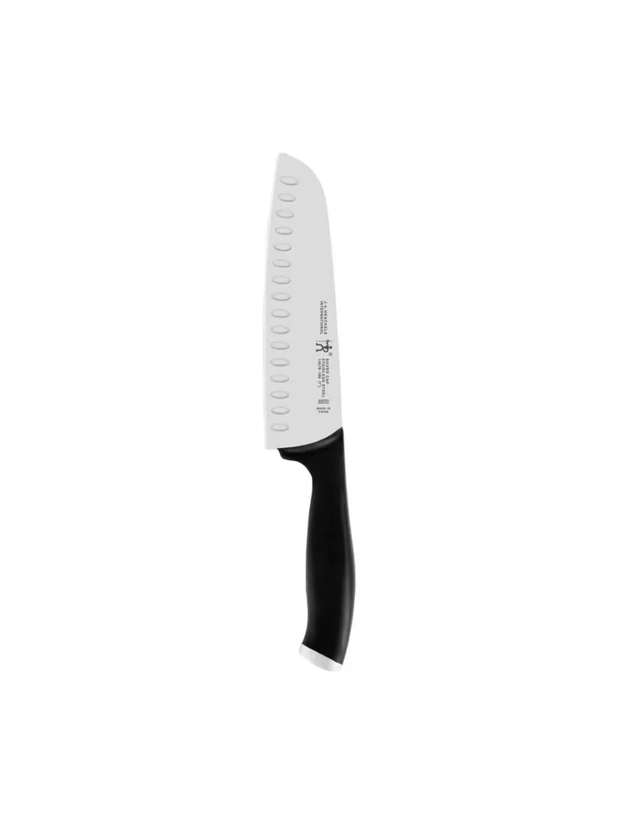 Нож Santoku HENCKELS International Silvercap с полым лезвием, 18 см J.A. Henckels — мульти