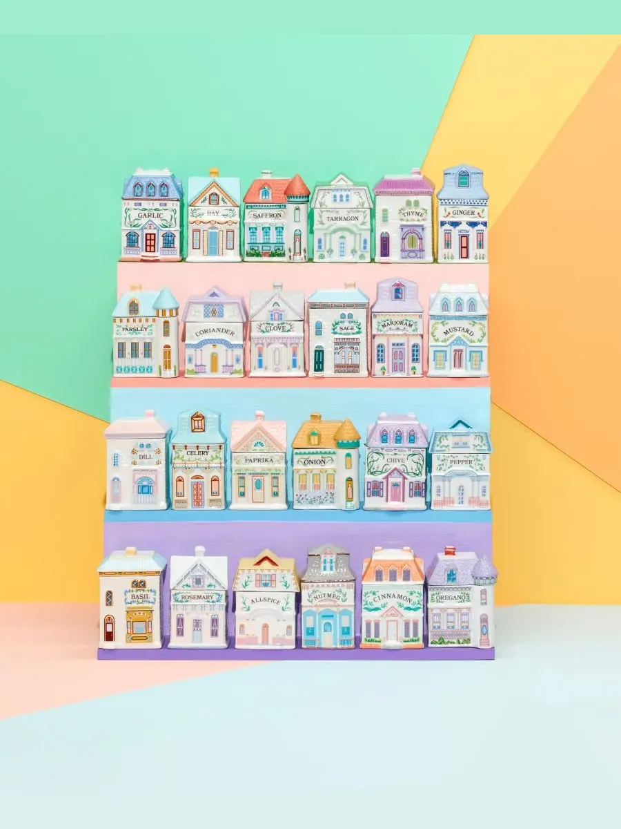 Набор баночек для специй Spice Village из 6 предметов для гурманов Lenox — изображение 6 из 6, нет цвета