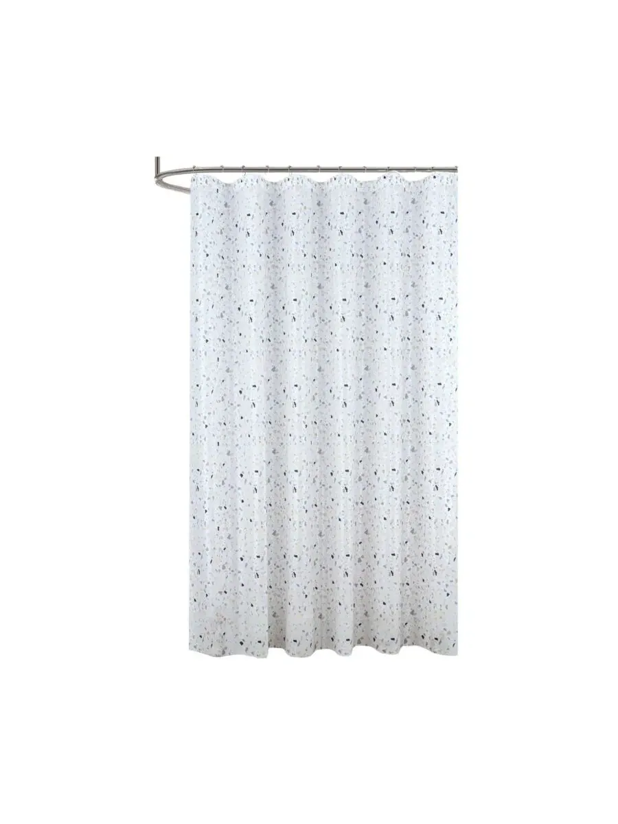 Шторка для ванной с принтом Terrazzo, 178x183 см, Peva Glit RT Designers Collection — изображение 1 из 6, бежевый