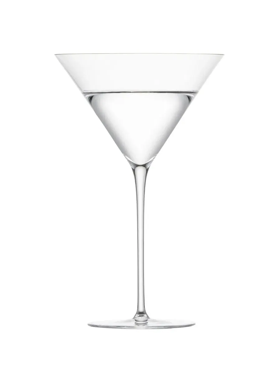 Набор из 2 бокалов для мартини, 9,9 унции, Handmade Enoteca Zwiesel Glas — изображение 2 из 4, прозрачный